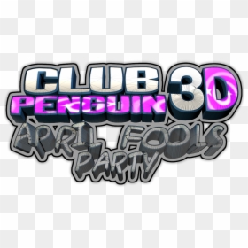 Club Penguin 3d Official Wiki - Graphic Design, HD Png Download - april fools png