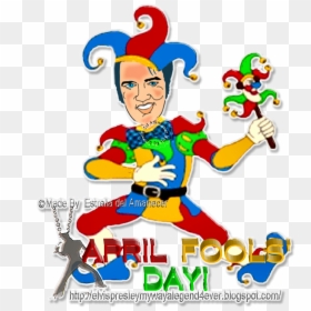 Transparent Elvis Presley Clipart - April Fools Day, HD Png Download - april fools png
