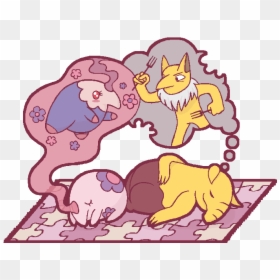 Hypno And Musharna, HD Png Download - drowzee png