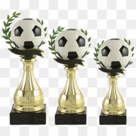 Trofeo Pelota Fútbol Alegórico - Pelota Con Futbol Png, Transparent Png - pelota de futbol png