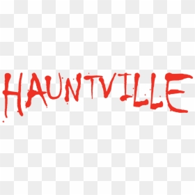 Hauntville - Png Haunt Title Transparent, Png Download - spooky's house of jumpscares png