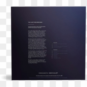 The Lost Recordings - Brochure, HD Png Download - dizzy png