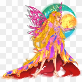 Faerie Drawing Edgy - Winx Club Stella Butterflix, HD Png Download - edgy png