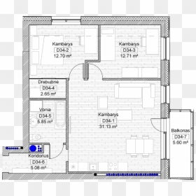 Floor Plan, HD Png Download - viñeta png