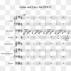 Sheet Music, HD Png Download - edgy png