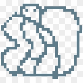 Toilet Paper Pixel Art, HD Png Download - staryu png