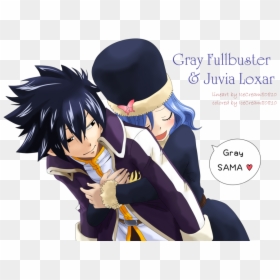 Fairy Tail Gray X, HD Png Download - juvia png