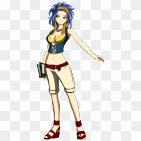 Fairytail Drawing Costume - Fairy Tail Levy, HD Png Download - fairy tail lucy png