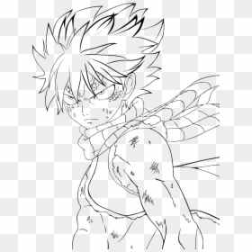 Transparent Natsu Chibi Png - Natsu Dragneel Coloring Page, Png Download - fairy tail lucy png