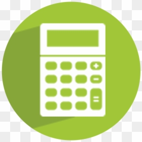 Calculator Black Icon Circle, HD Png Download - backup icon png