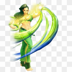 Street Fighter 5 Characters Laura Section 2 Two Column - Laura Street Fighter, HD Png Download - charlie nash png