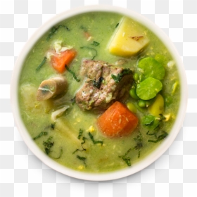 Img Home Sopas Chupe Habas - Green Curry, HD Png Download - caldo de res png