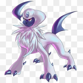 Absol Shiny Absol Since They Were Both Suggested Fun - Cartoon, HD Png Download - alolan ninetales png