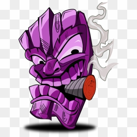 Tiki, Humo, Citronela, Antorcha, Verano, Quema - Illustration, HD Png Download - humo negro png