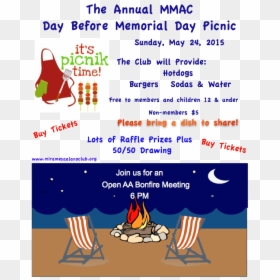 Picnic Flyer - Picnic Clip Art, HD Png Download - picnik png