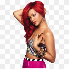 Rihanna Sexy Red Hair, HD Png Download - rihanna png 2015