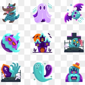 Halloween Icons Png, Transparent Png - halloween icons png