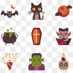 Cartoon, HD Png Download - halloween icons png