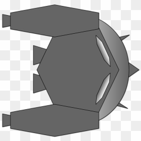Vaisseau Spatial, Robot, Ovni, La Science-fiction, - Cartoon, HD Png Download - ovni png