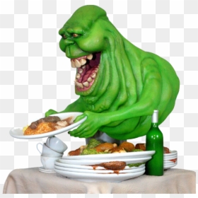 Hollywood Collectibles Ghostbuster Slimer Statue Toyslife - Statue Slimer, HD Png Download - ghostbuster png
