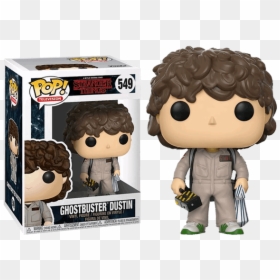 Funko Pop Dustin Stranger Things, HD Png Download - ghostbuster png