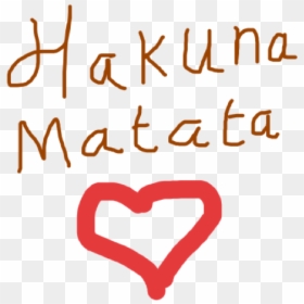 Heart, HD Png Download - hakuna matata png