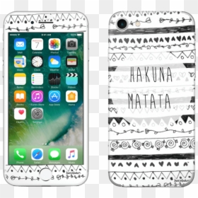 Hakuna Matata Skin Iphone - Iphone 6s Branco Png, Transparent Png - hakuna matata png
