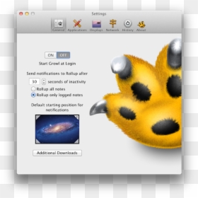Growl Mac, HD Png Download - available on app store png