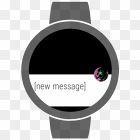 Android Watch Screen Layout, HD Png Download - flatline png