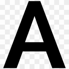 Letter A Transparent Background, HD Png Download - navigation icon png