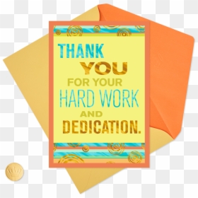 Thank You Administrative Professionals Day Card - Thank You For All Your Hard Work Clipart, HD Png Download - thank you card png