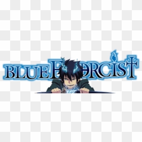 Blue Exorcist Logo Png , Png Download - Ao No Exorcist Titulo, Transparent Png - exorcist png