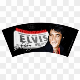 Elvis Vegas Marquee Shot Glass"  Class= - Illustration, HD Png Download - elvis presley signature png