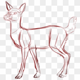 28 Collection Of Deer Hoof Drawing - Whitetail Deer Doe Drawings, HD Png Download - doe png