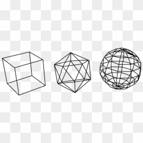 Icosahedron Png , Png Download - Wire Frame Modeling, Transparent Png - icosahedron png