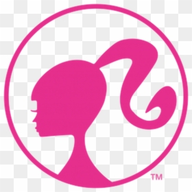 Ken Barbie Clip Art Logo Borders And Frames - Pink Head Barbie Logo, HD Png Download - ken png
