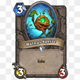 Walnut Sprite Reminds Me Of Hank Hill"s Catchphrase - Hearthstone Odd Cost Cards, HD Png Download - minion eyes png