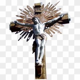 Transparent Jesus On Cross Clipart - Jesus Cross Images Hd, HD Png Download - rugged cross png