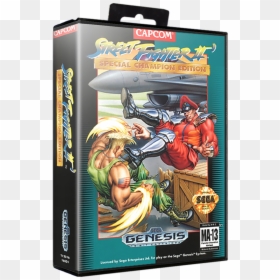 Street Fighter 2 Special Champion Edition Genesis Cover, HD Png Download - battletoads png