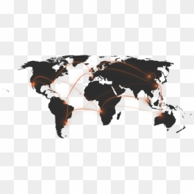 World Map Lining, HD Png Download - plug emoji png