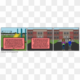Storyboard About Social Skills, HD Png Download - racism png