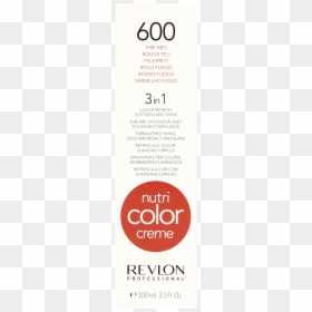 Revlon Professional Nutri Color Creme 600 Fire Red - Brochure, HD Png Download - brilho png