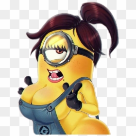 #minion #lady #sexy #banana #thicc #mmm #moans #pleasedontkillme - Christian Moms Against Dabbing, HD Png Download - thicc png
