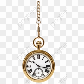 Product Physical Gold Png - Eco Drive Pocket Watch, Transparent Png - pocketwatch png