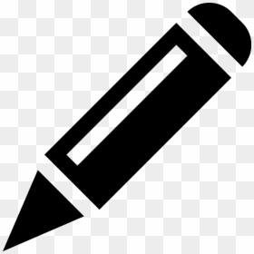 Transparent Pencil Icon Png - Pencil Ico, Png Download - white pencil png