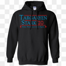 Customcat Sweatshirts Black / S Targaryen Stark 20 - Stranger Things Jumper Black, HD Png Download - targaryen png