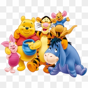 Winnie The Pooh Pink Friend, HD Png Download - vhv