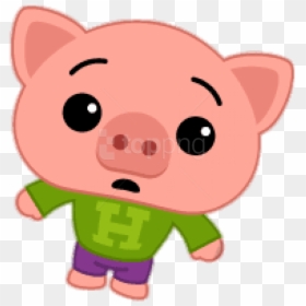 Transparent Png Pig - Plim Plim Friends Png, Png Download - friends clipart png