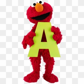 Elmo Sesame Street Clip Art Friends Tales Of Adventure - Elmo Holding The Letter, HD Png Download - friends clipart png