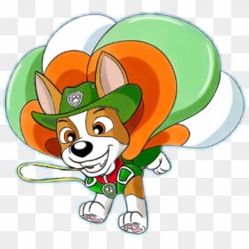 Paw Patrol Tracker Visits His Friends Clipart , Png - Paw Patrol Tracker, Transparent Png - friends clipart png